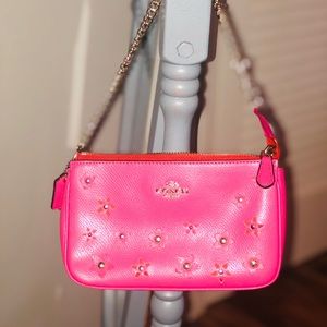 Coach Mini Bag with Flowers